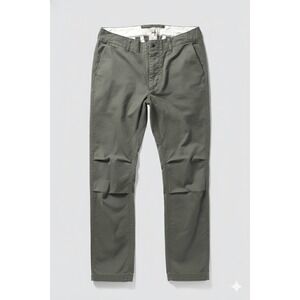 Relwen Men's Size 36 Gray Cotton Spandex Twill Utility Pants